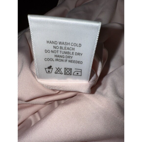 House of Harlow 1960 x REVOLVE Blush Pink Wide Leg Jumpsuit Womens Size M - Picture 7 of 11